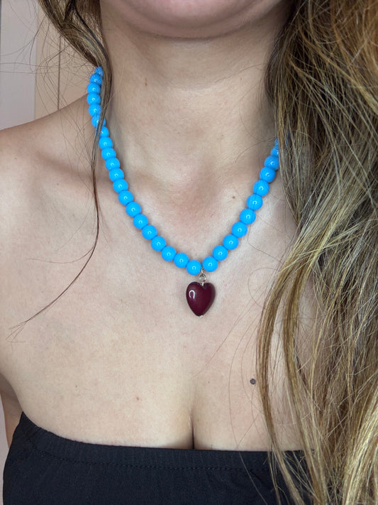 Collar corazón